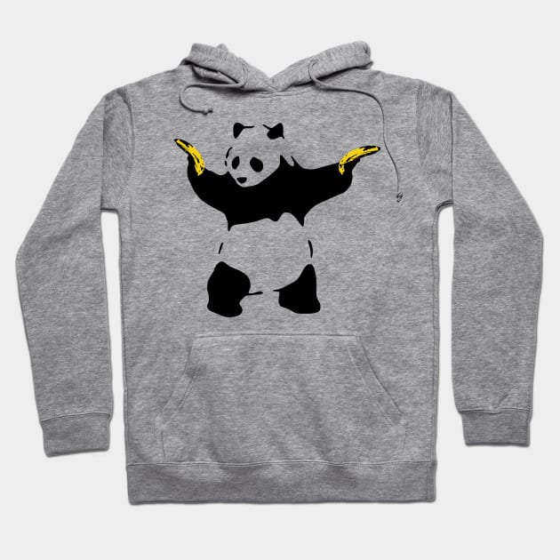 Bad Panda Stencil Hoodie by GTC_Design